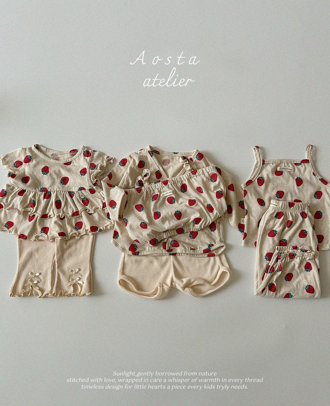 Linen Frill Blouse