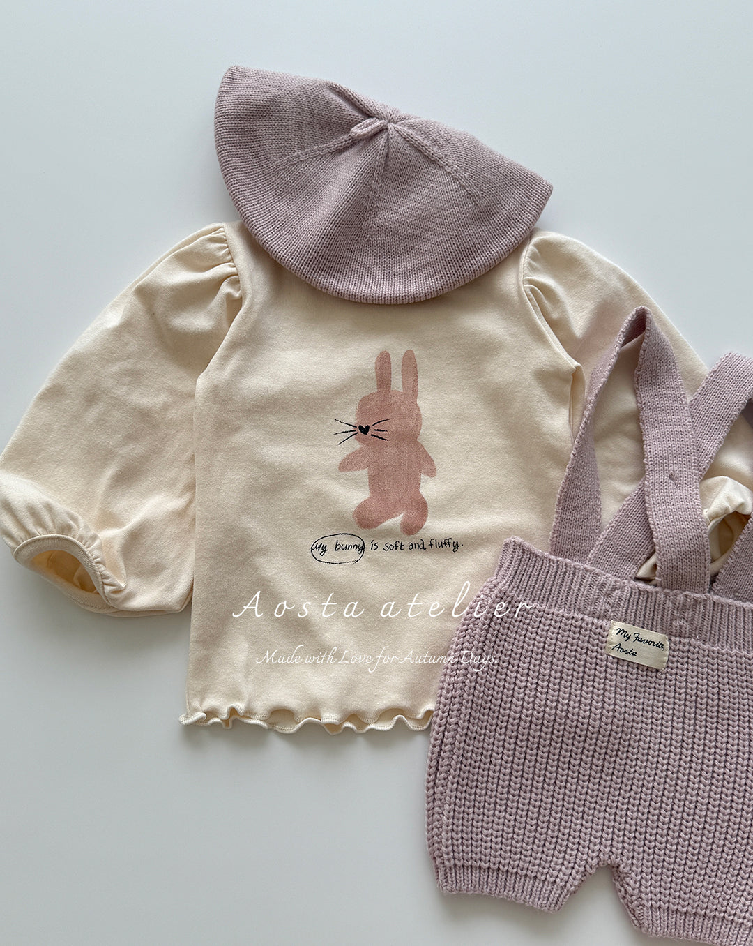 Knit overalls