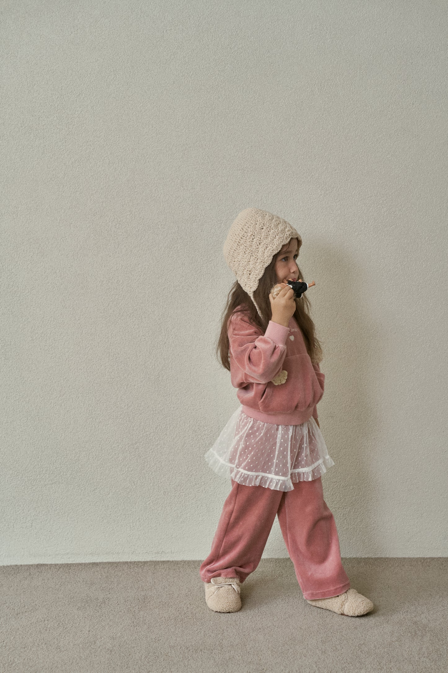 Velour Two-Piece Set