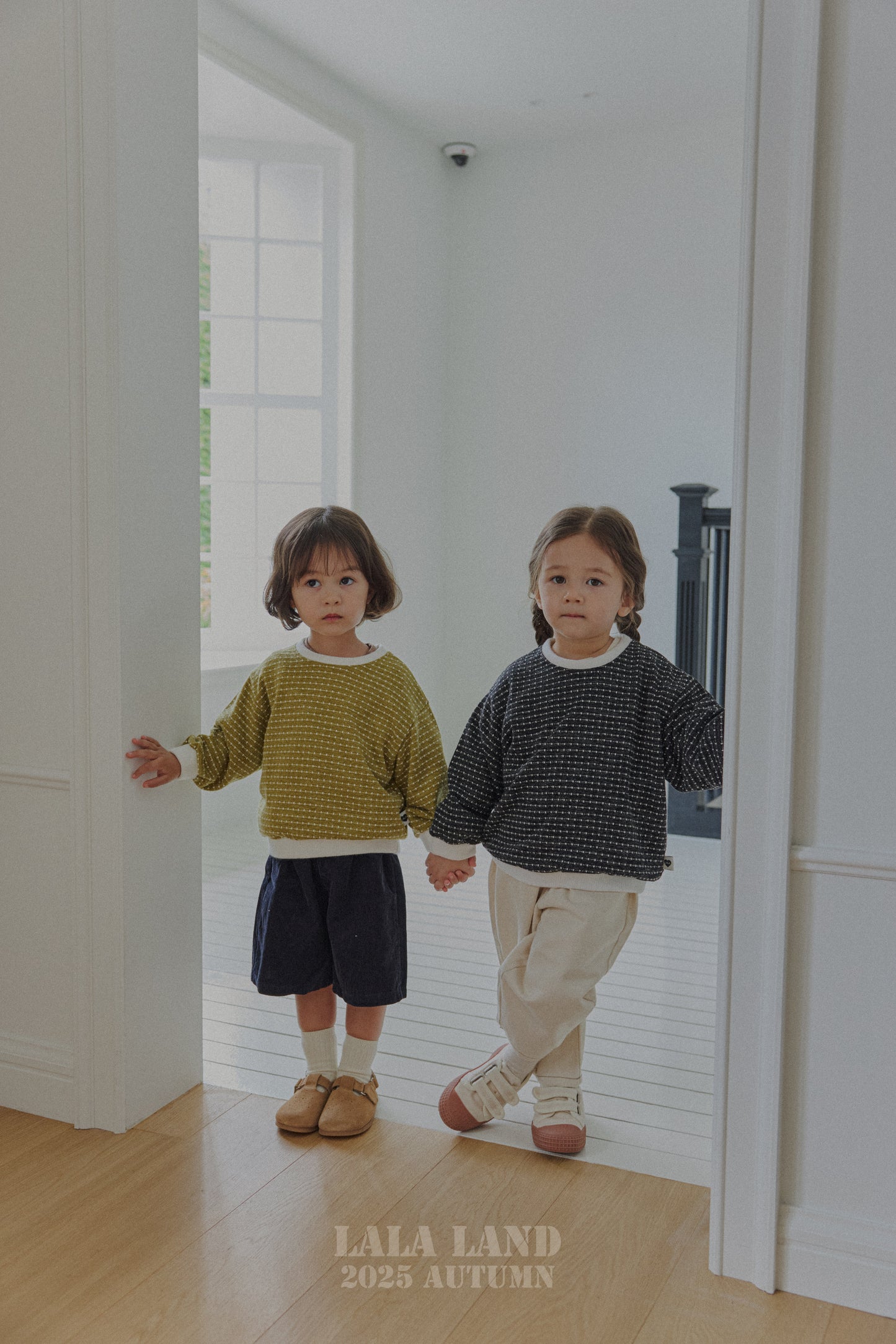Dot-Dot Knit Sweatshirt