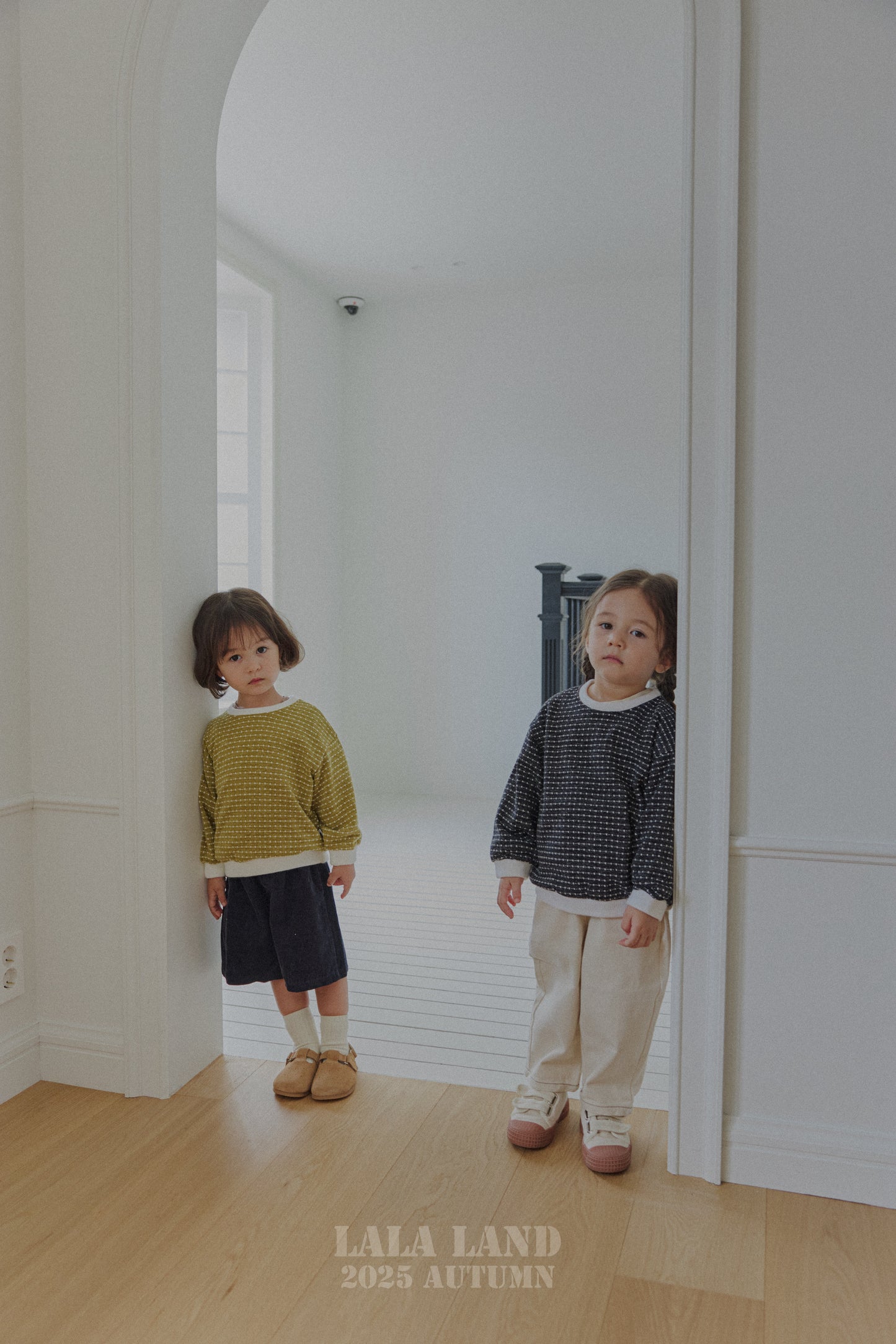 Dot-Dot Knit Sweatshirt