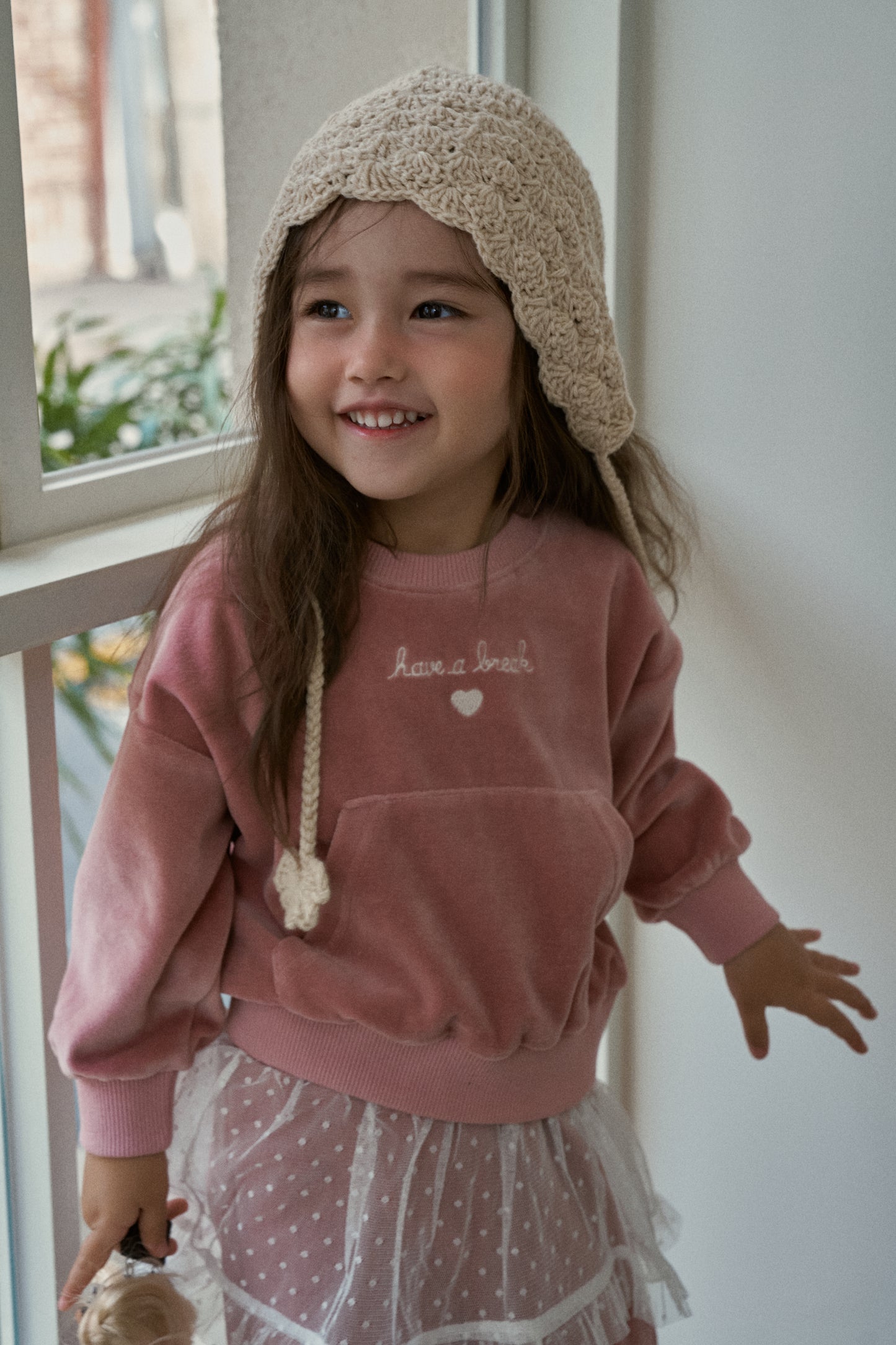 Velour Two-Piece Set