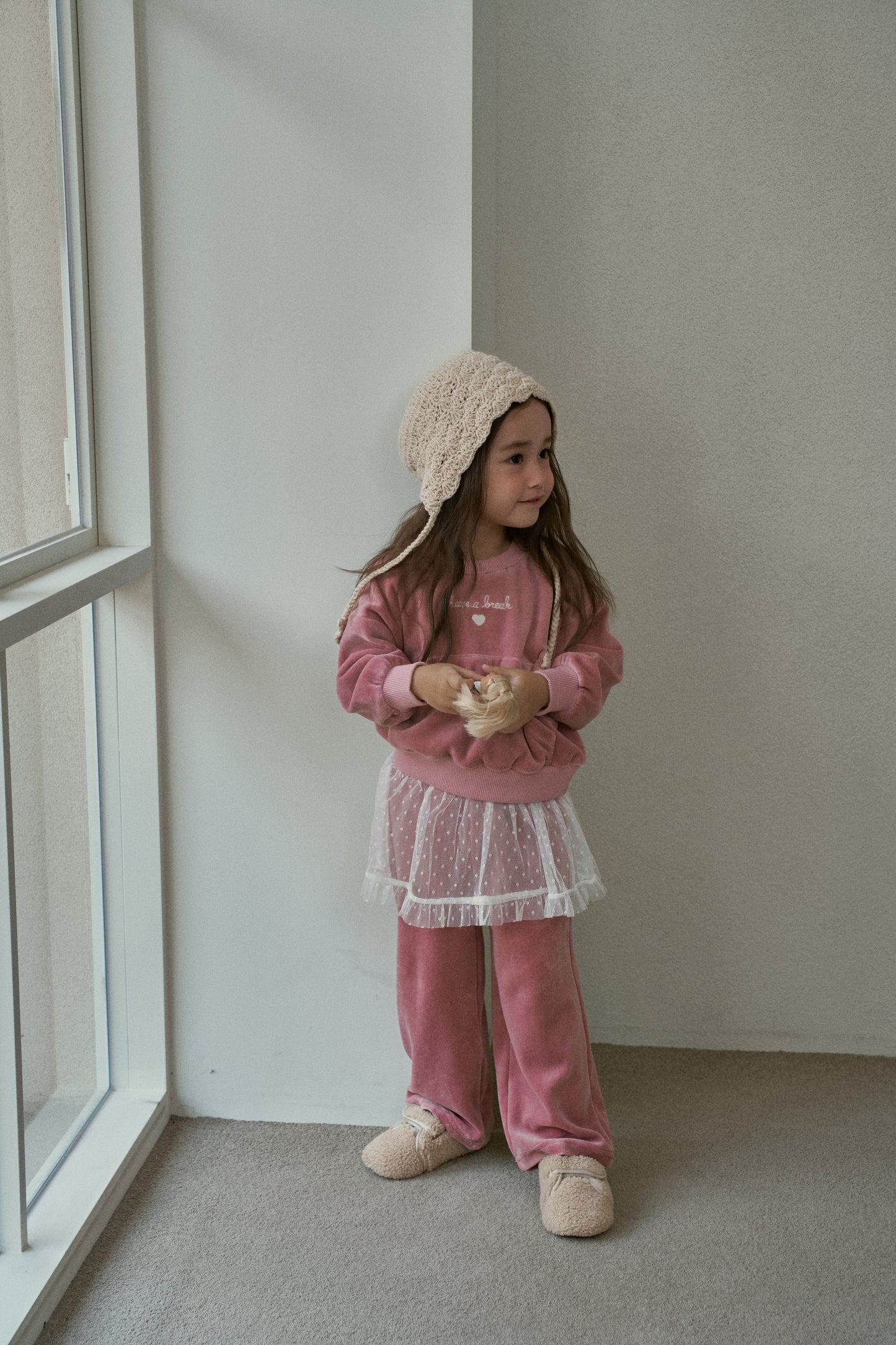 Velour Two-Piece Set