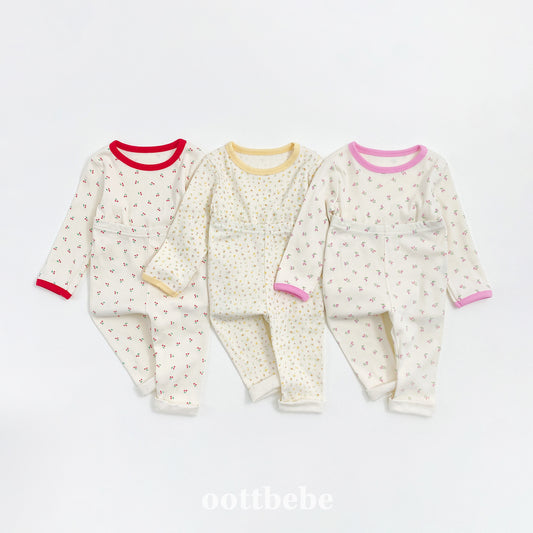 Flowerberry Ribbed Loungewear