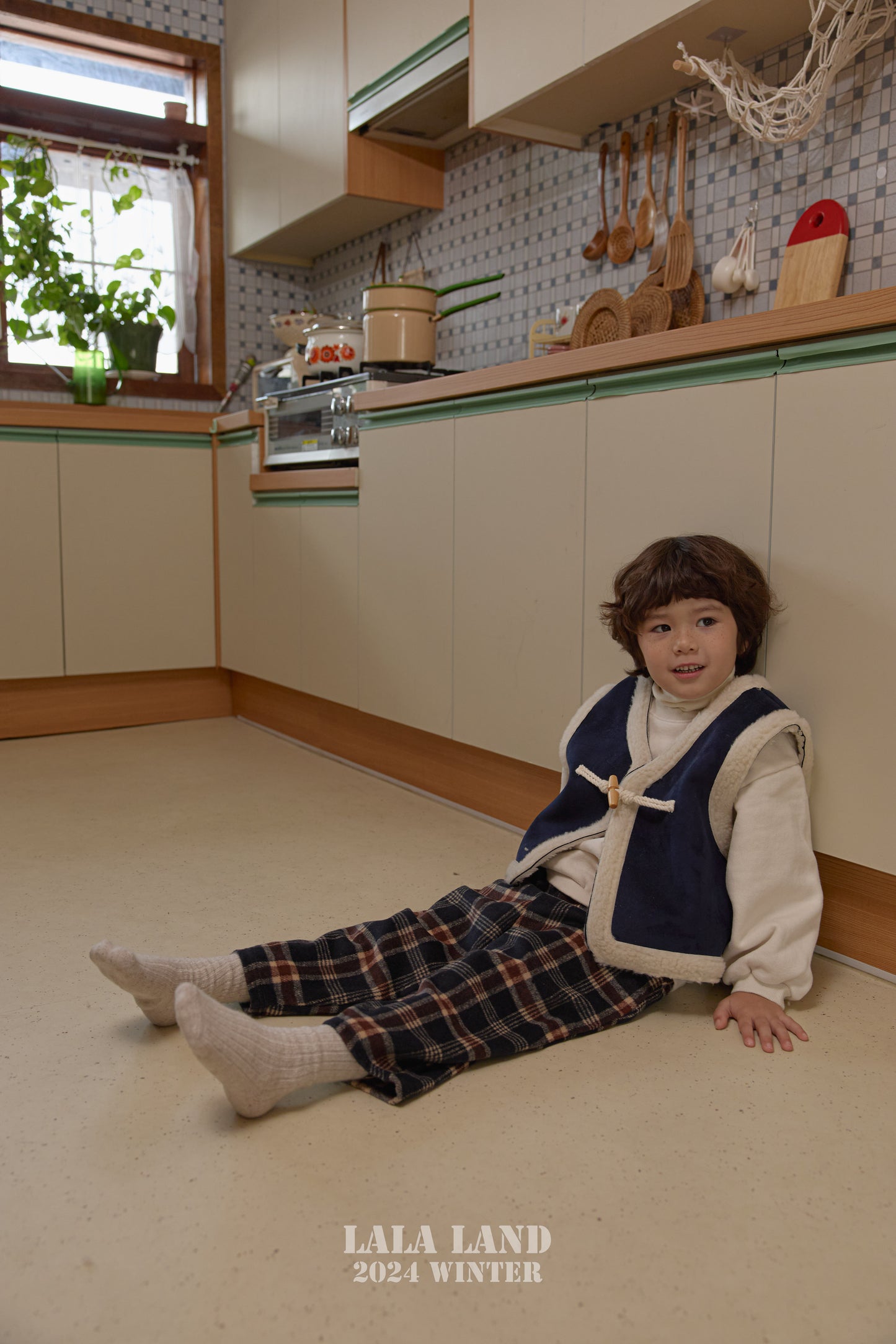 Classic Plaid Pants(Sibling Matching Outfit)