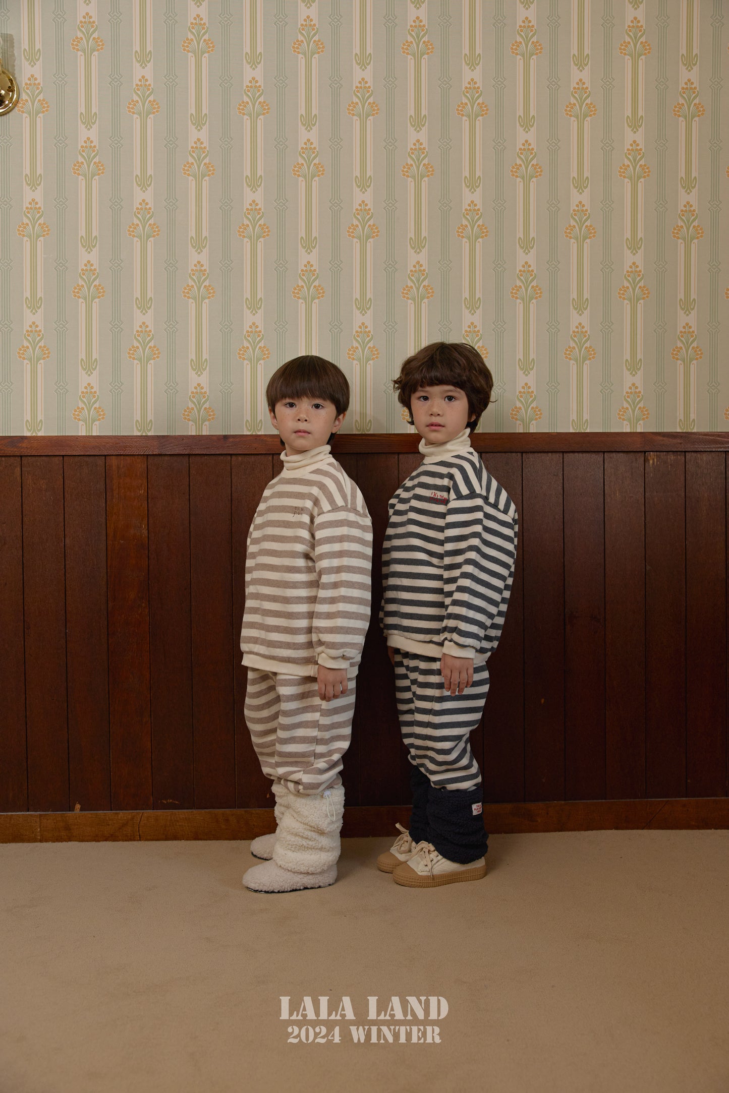 Winter Striped Sweatshirt(Sibling Matching Outfit)