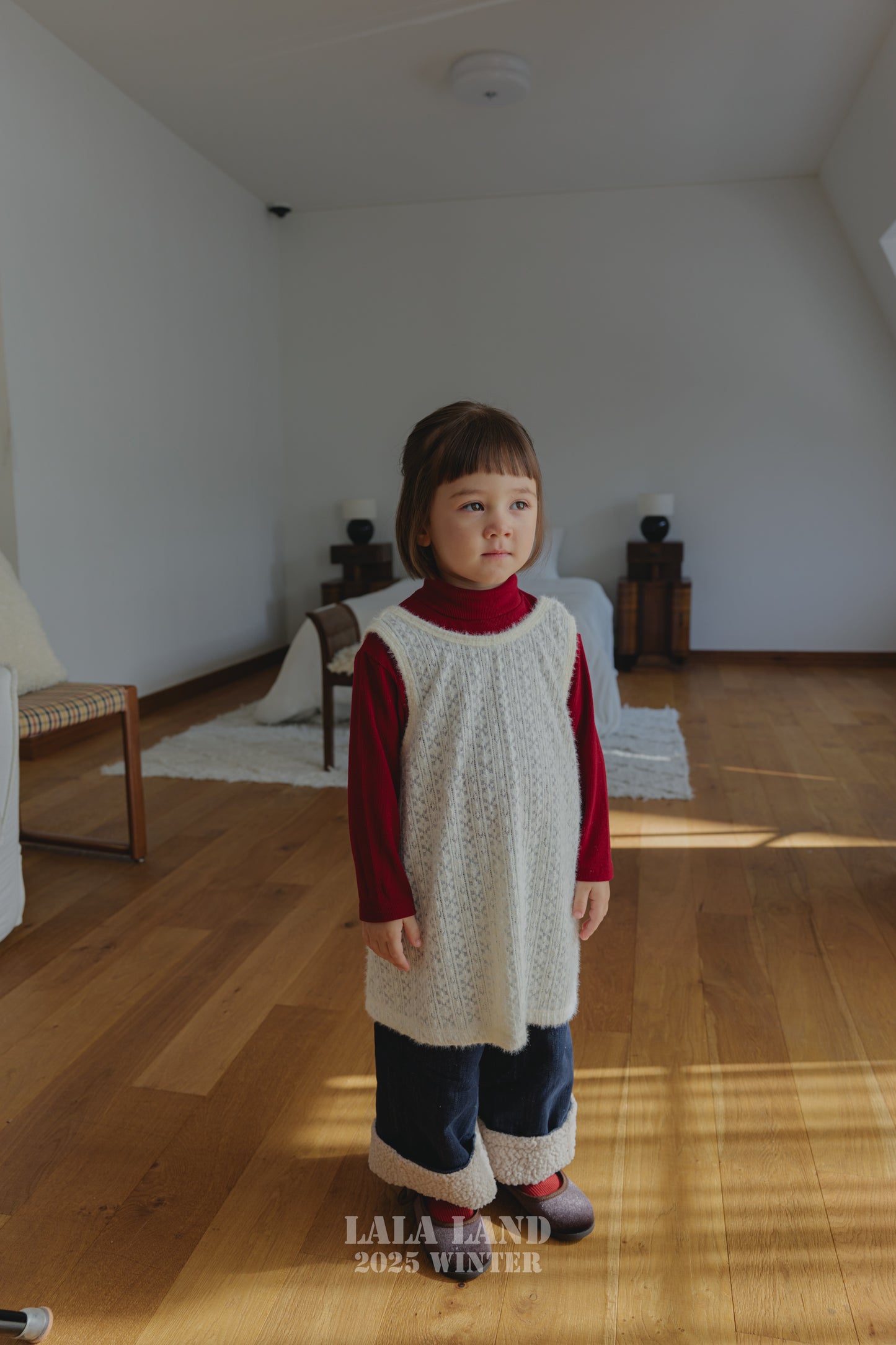 Basic Ribbed Mock Neck Tee