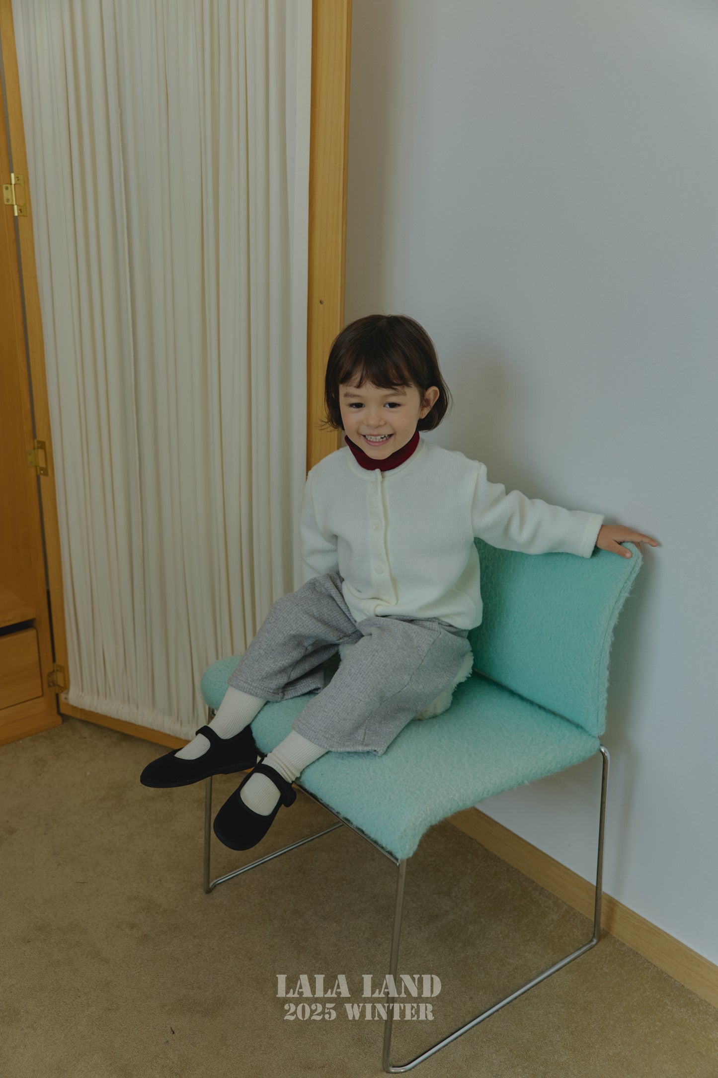 Fleece-Lined Ribbed Pants