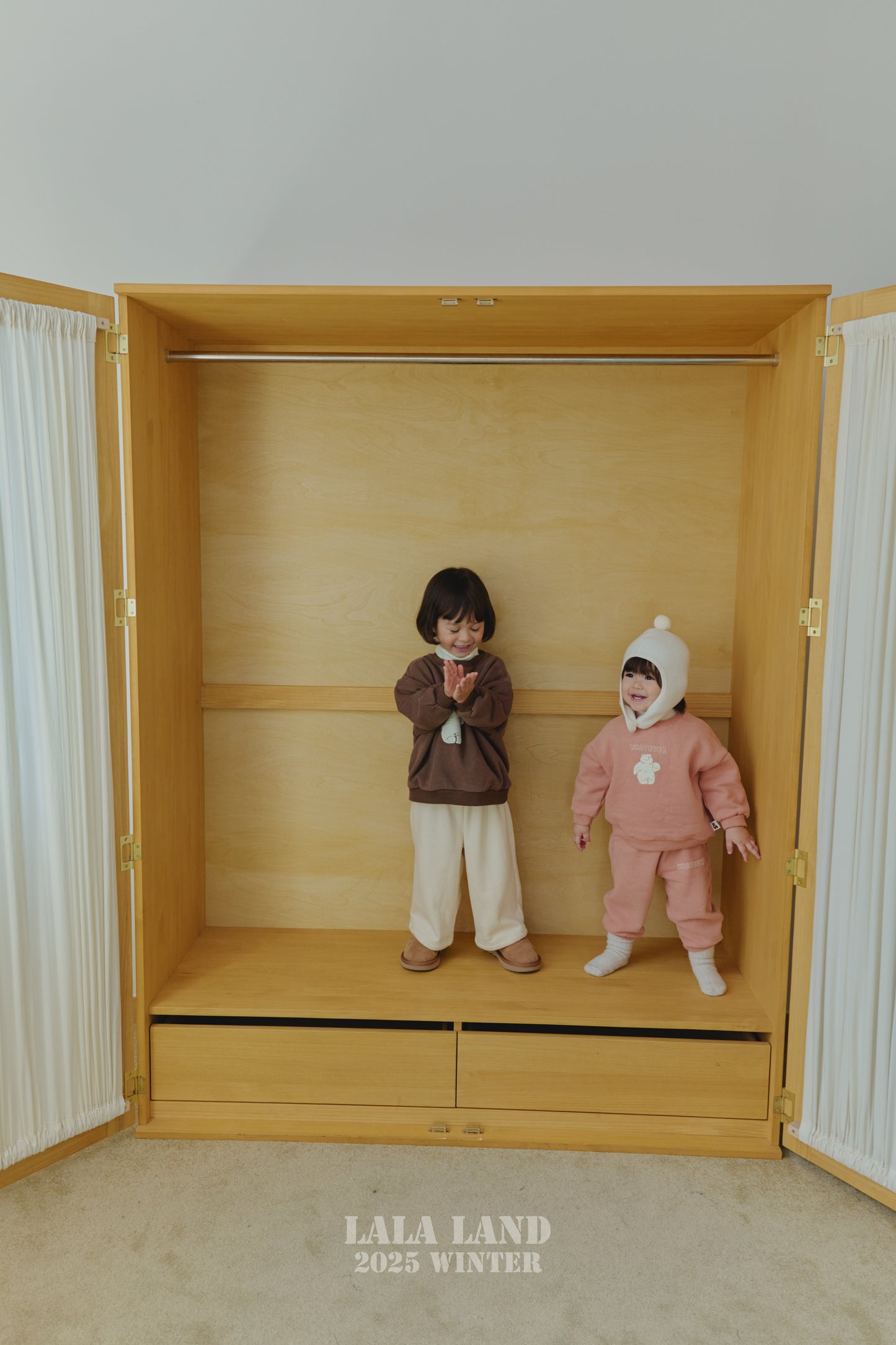 Snow Bear Ribbed Pants