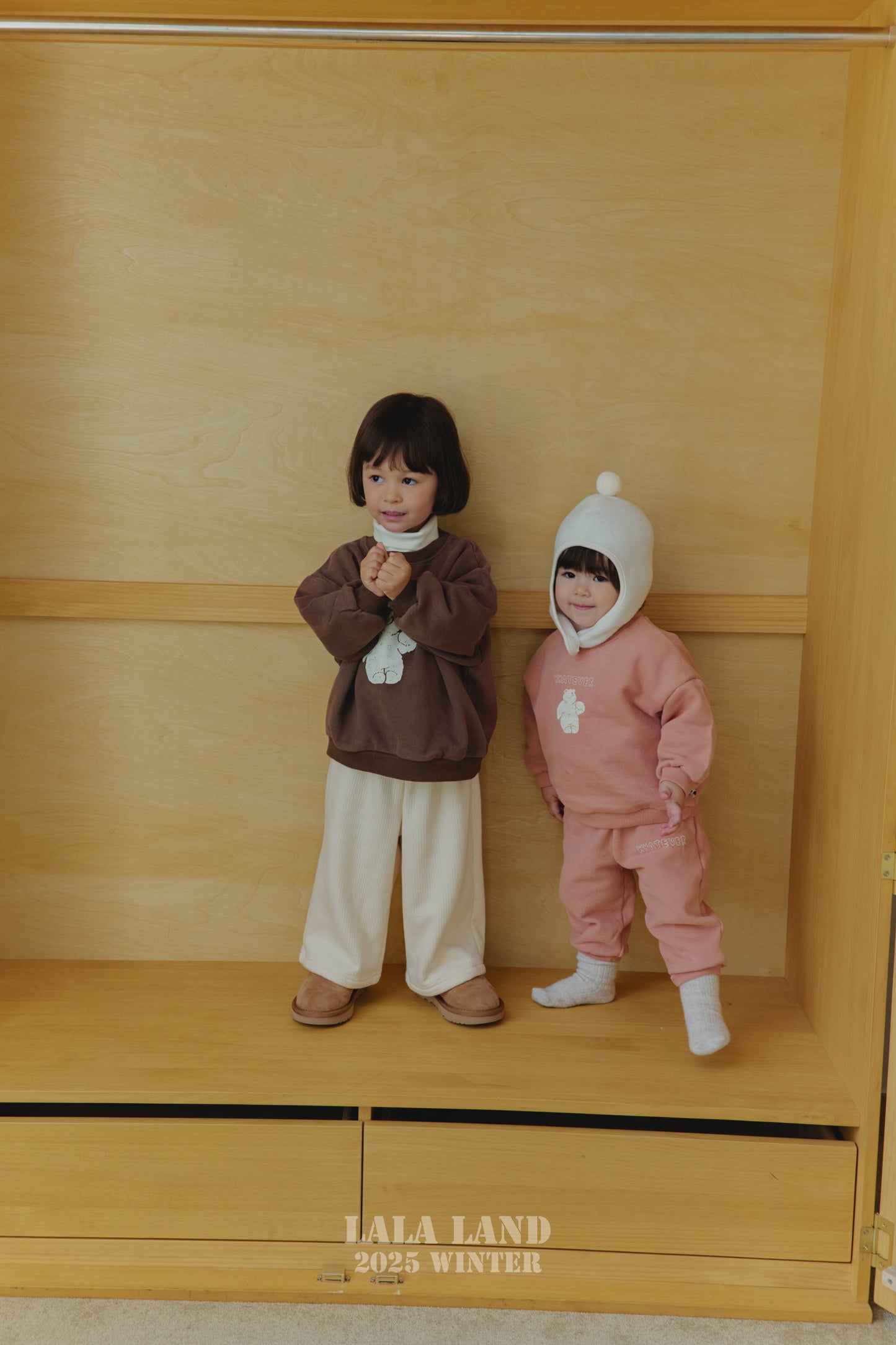 Snow Bear Ribbed Pants