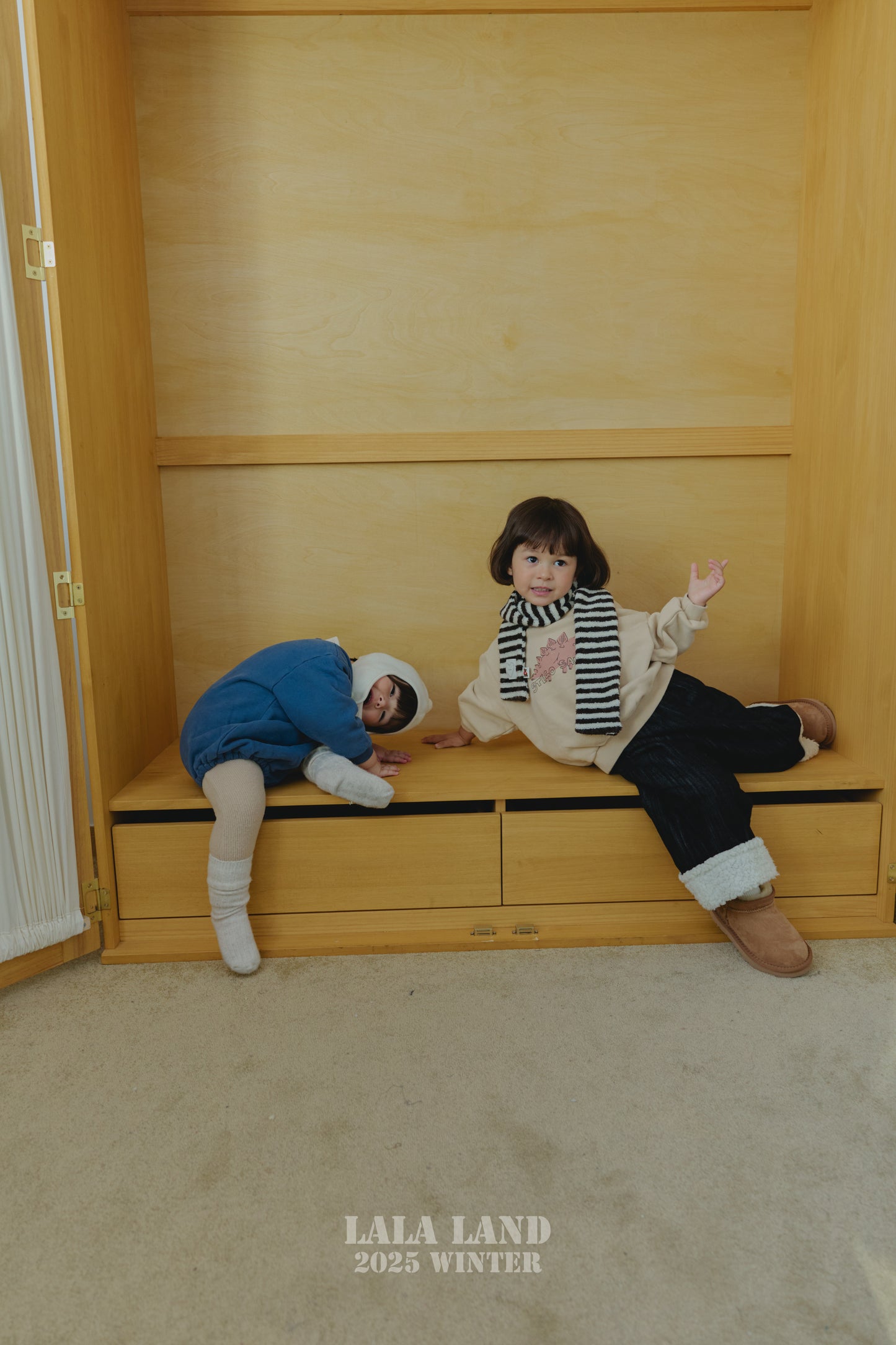 Bebe Knit Brushed Leggings