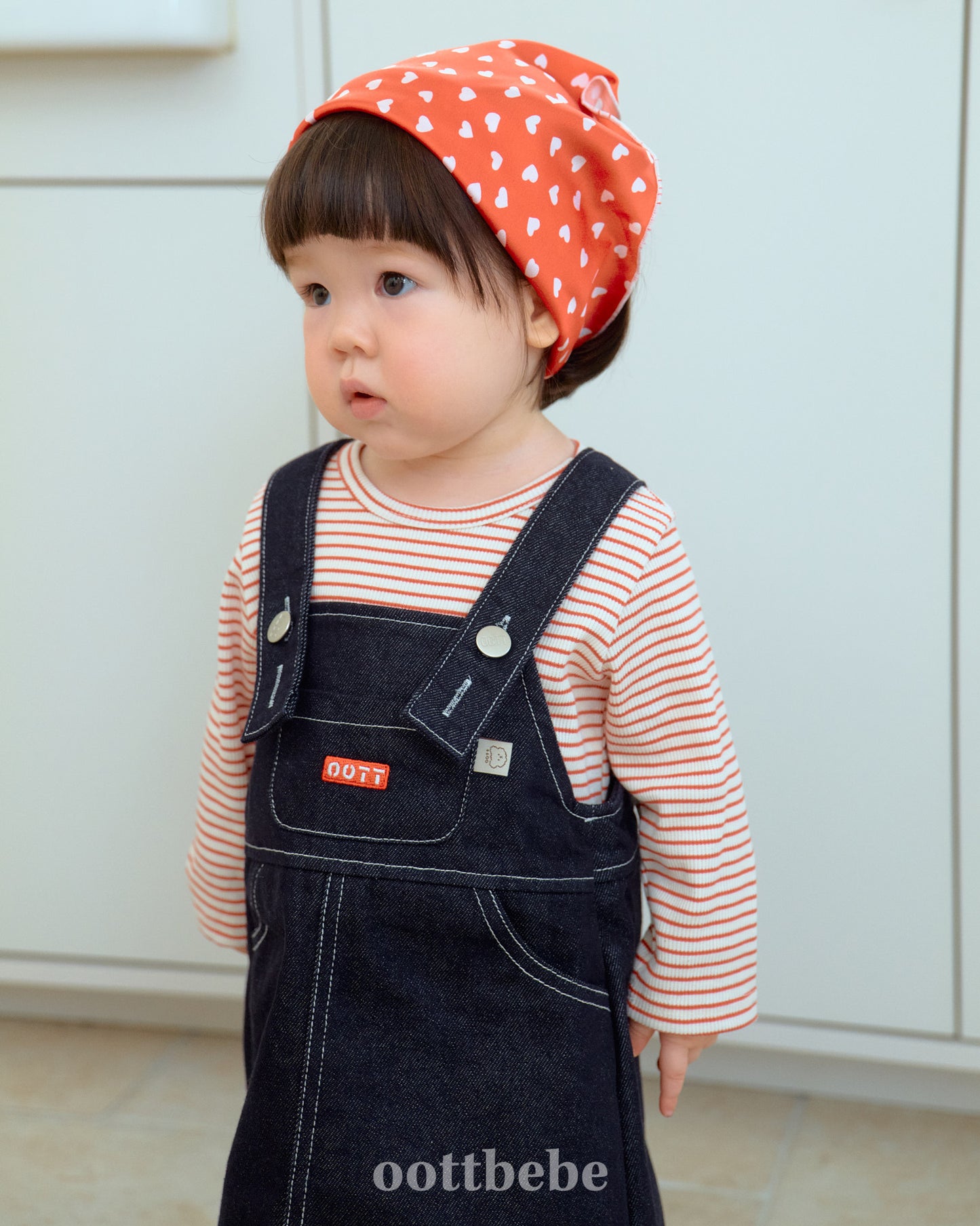 Moby Denim Overall Skirt