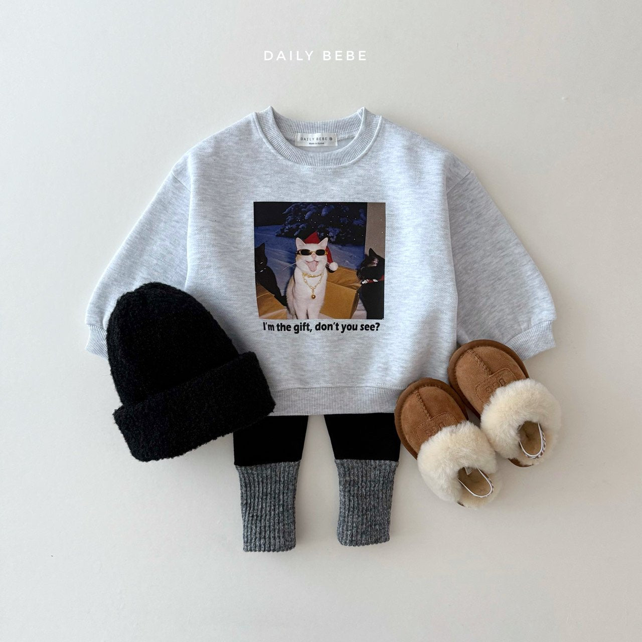 Santa Cat Sweatshirt