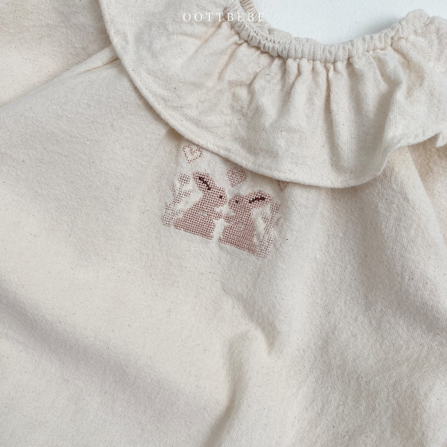 Madeleine Frilled Baby Bodysuit(Sibling Matching Outfit)