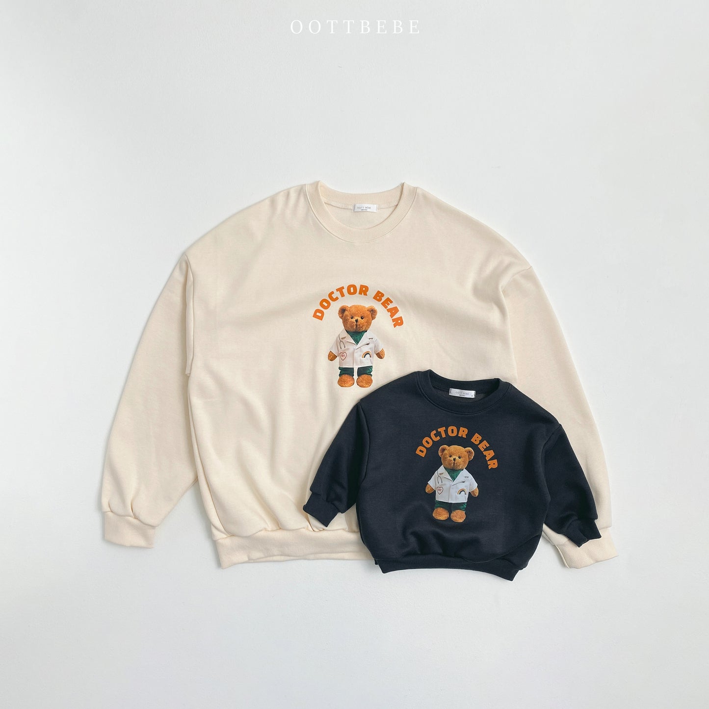 Doctor Bear Sweatshirt(Family Matching Outfit)