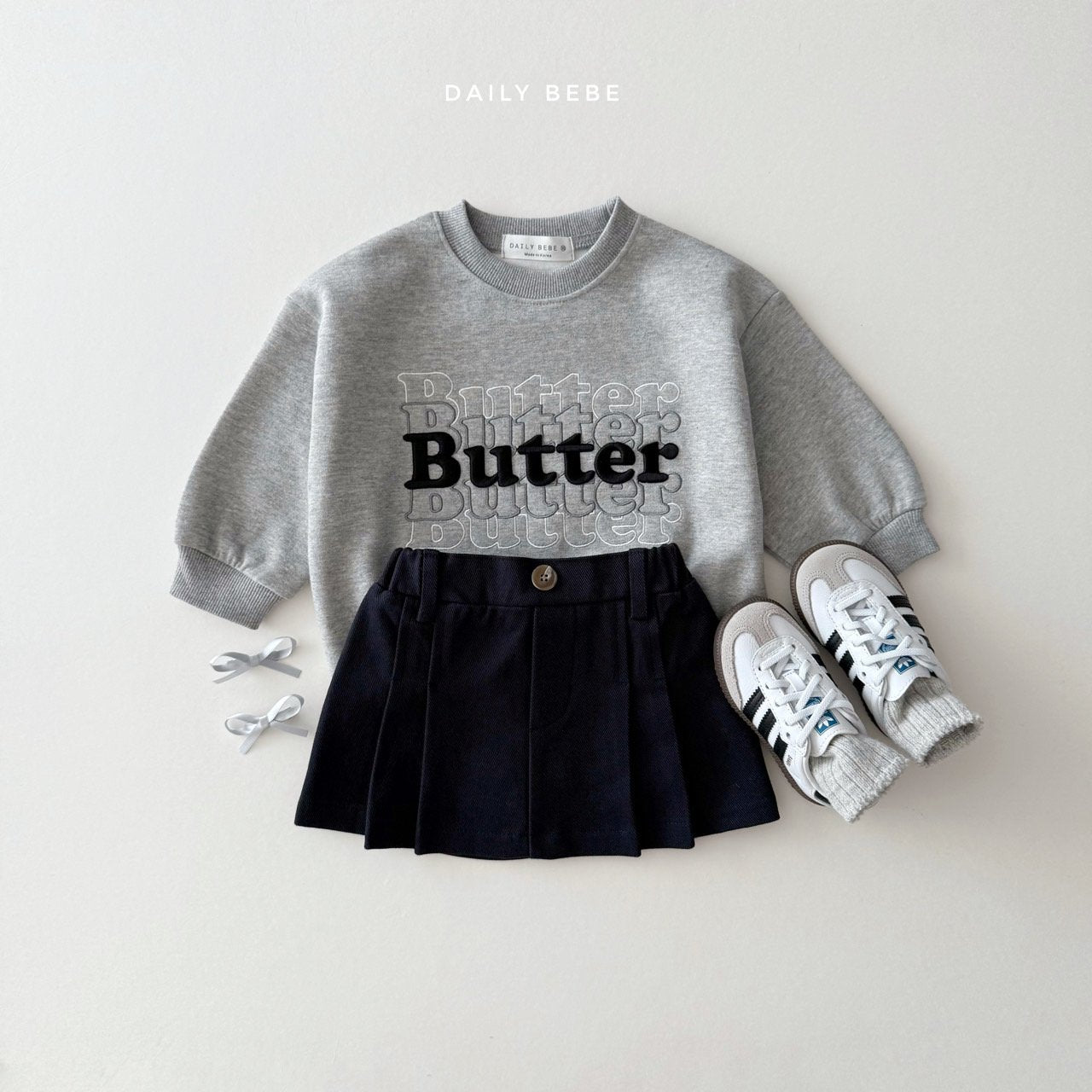 Butter Embroidered Sweatshir