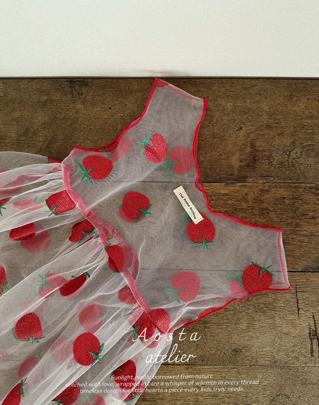 Lace Strawberry Dress