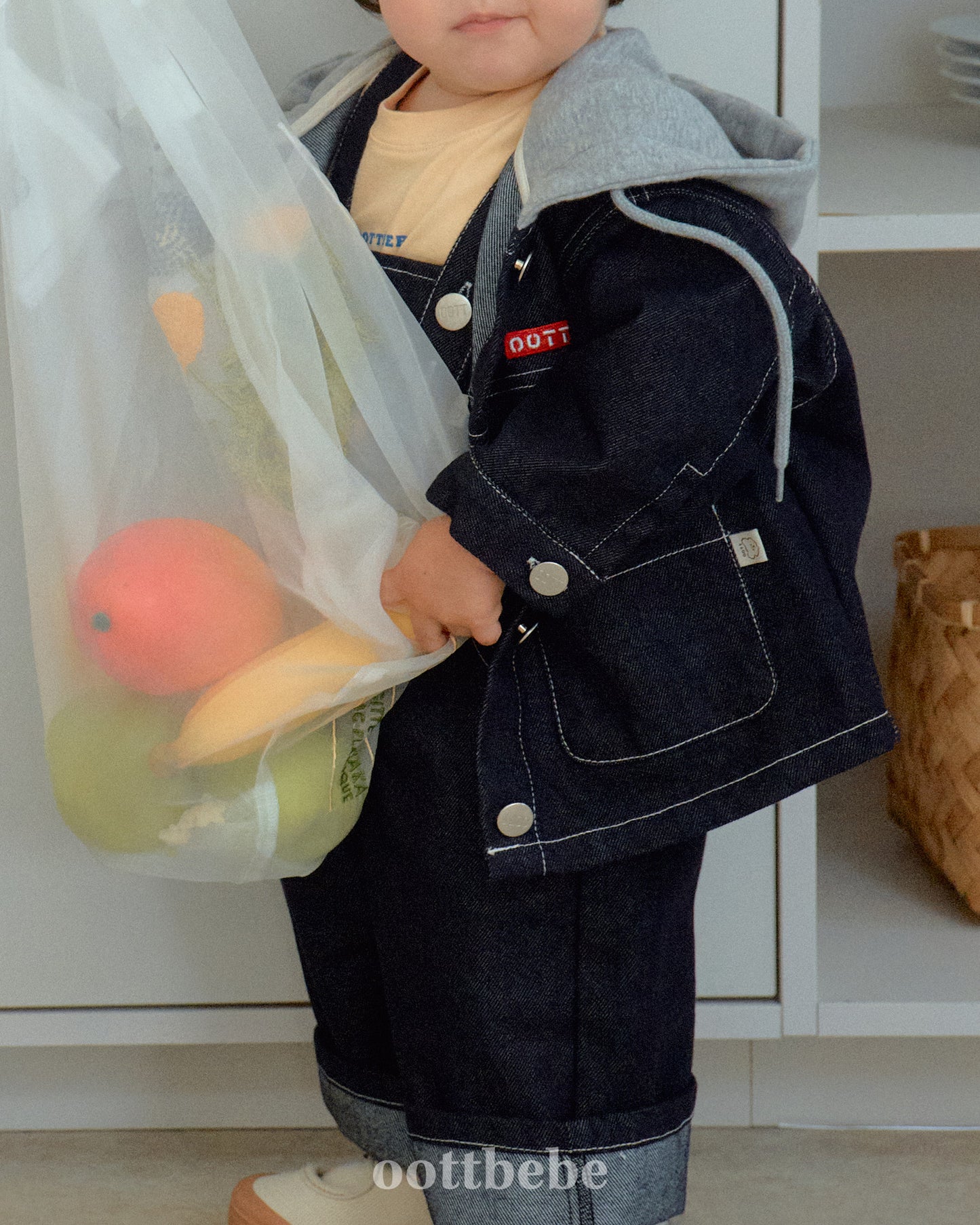 Moby Hooded Denim Jacket