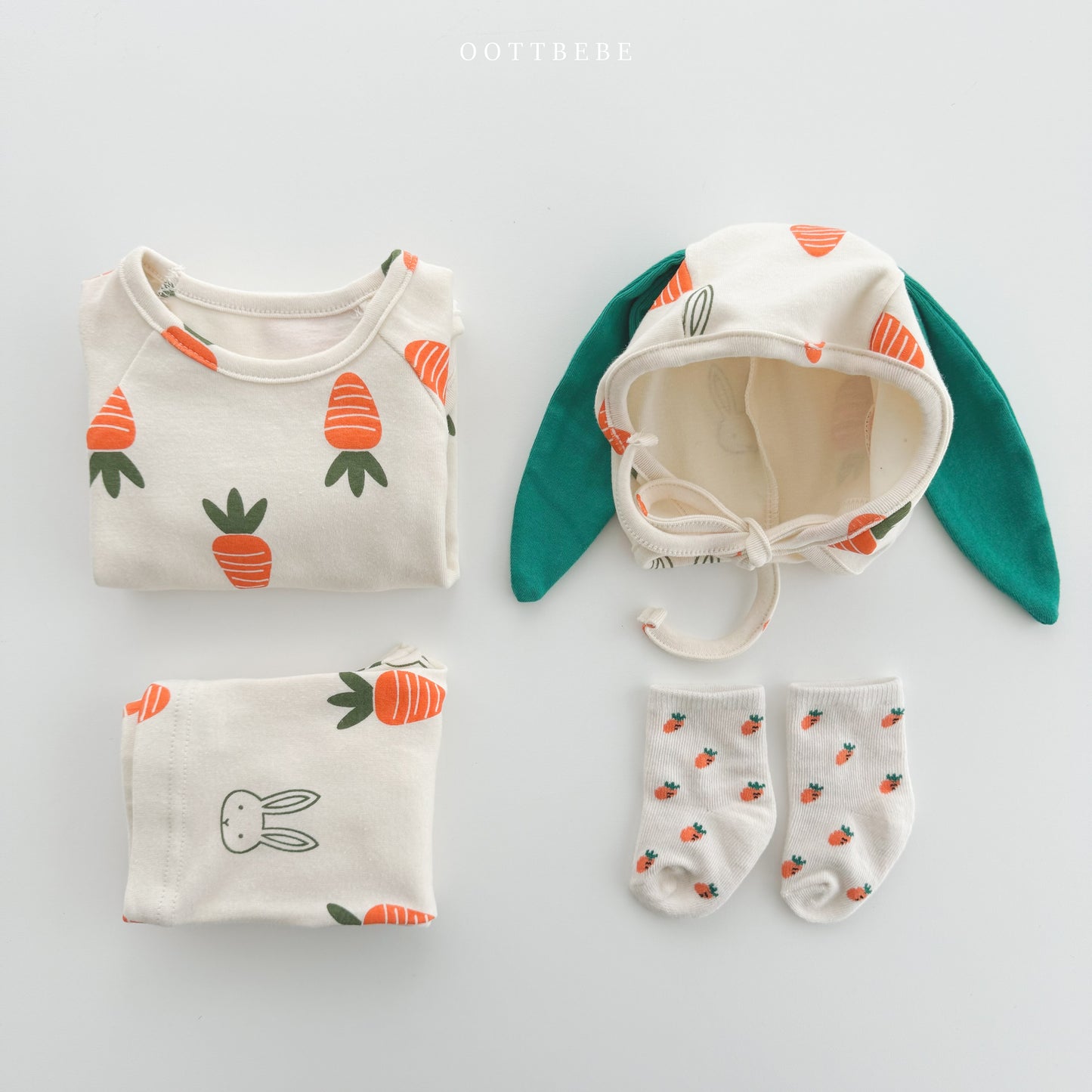 Carrot Bunny Baby Leggings