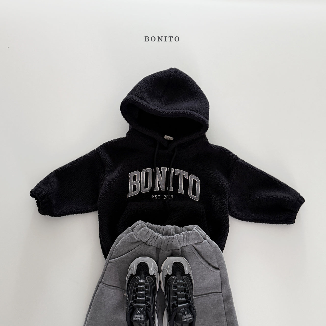 Mongle Bonito Fleece Hoodie (Family Matching Outfit)
