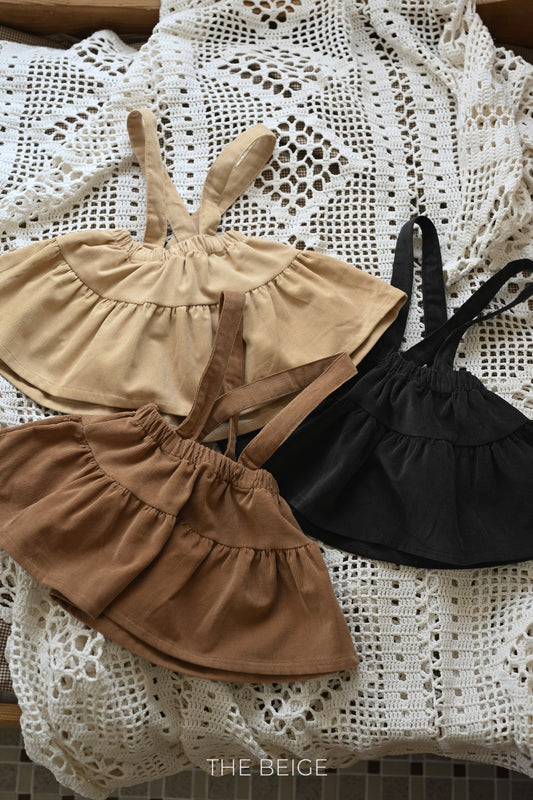 Tiered Suspender Skirt