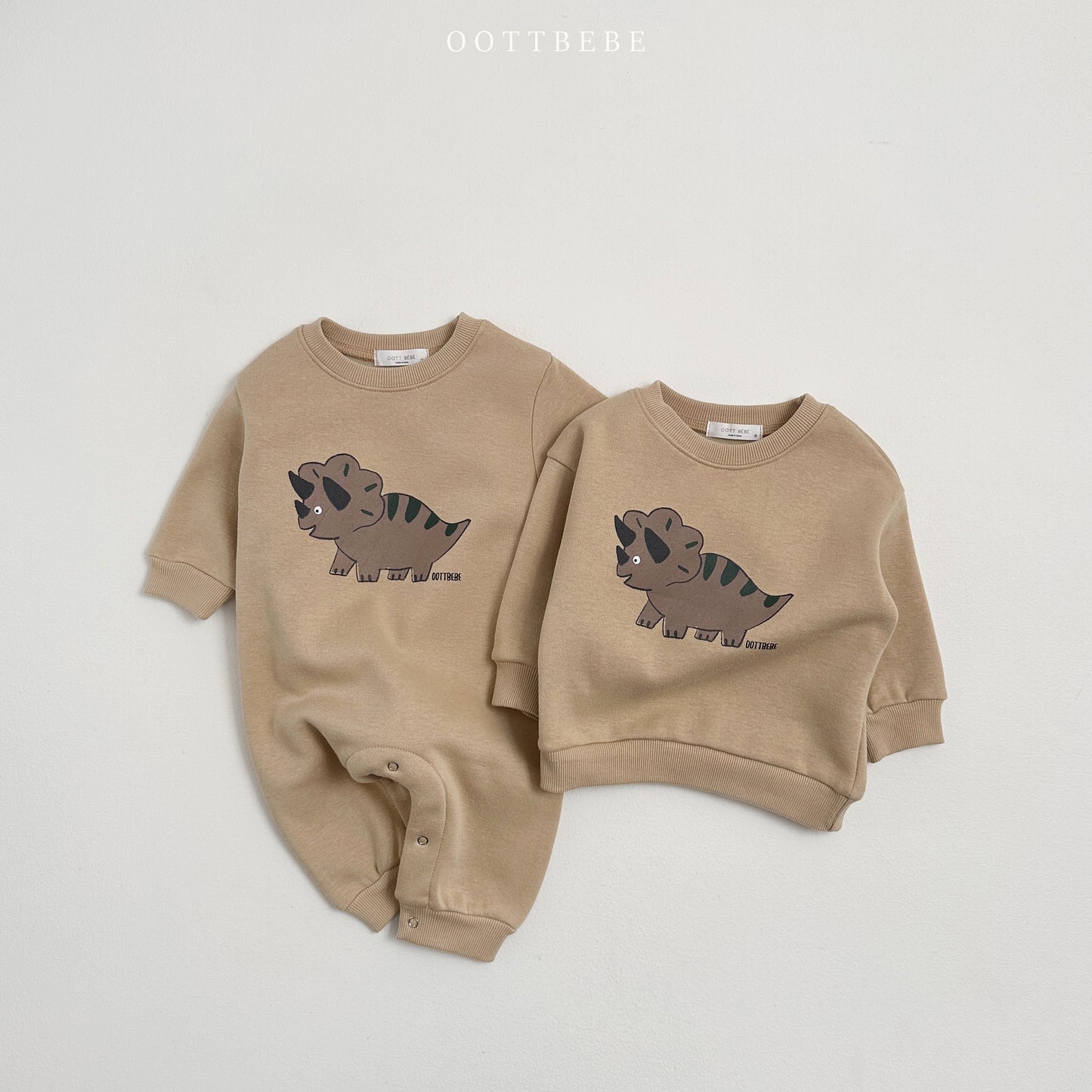 Cute Dinosaur Bodysuit(Sibling Matching Outfits)