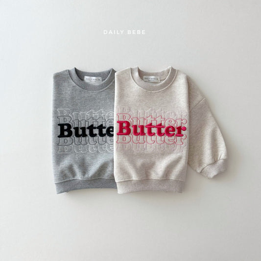 Butter Embroidered Sweatshir
