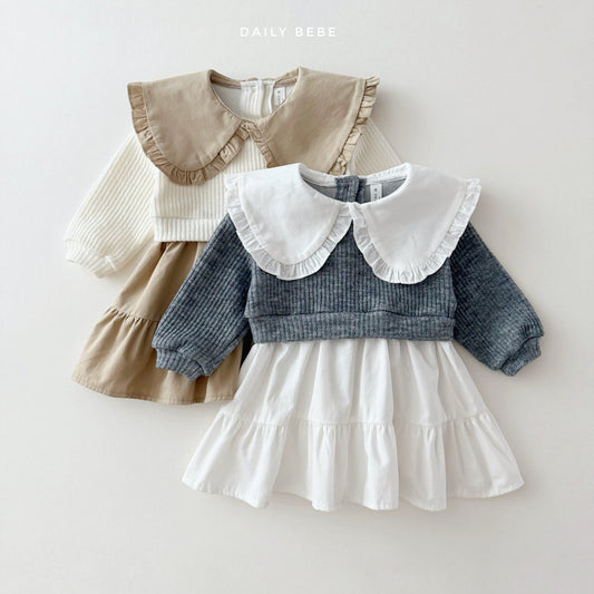 Knit Colorblock Dress