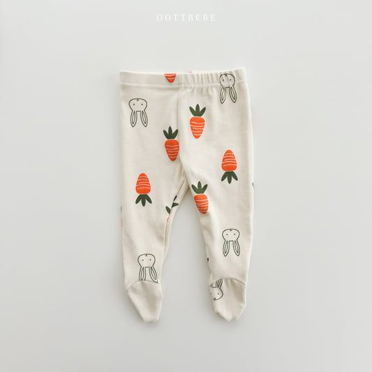 Carrot Bunny Baby Leggings