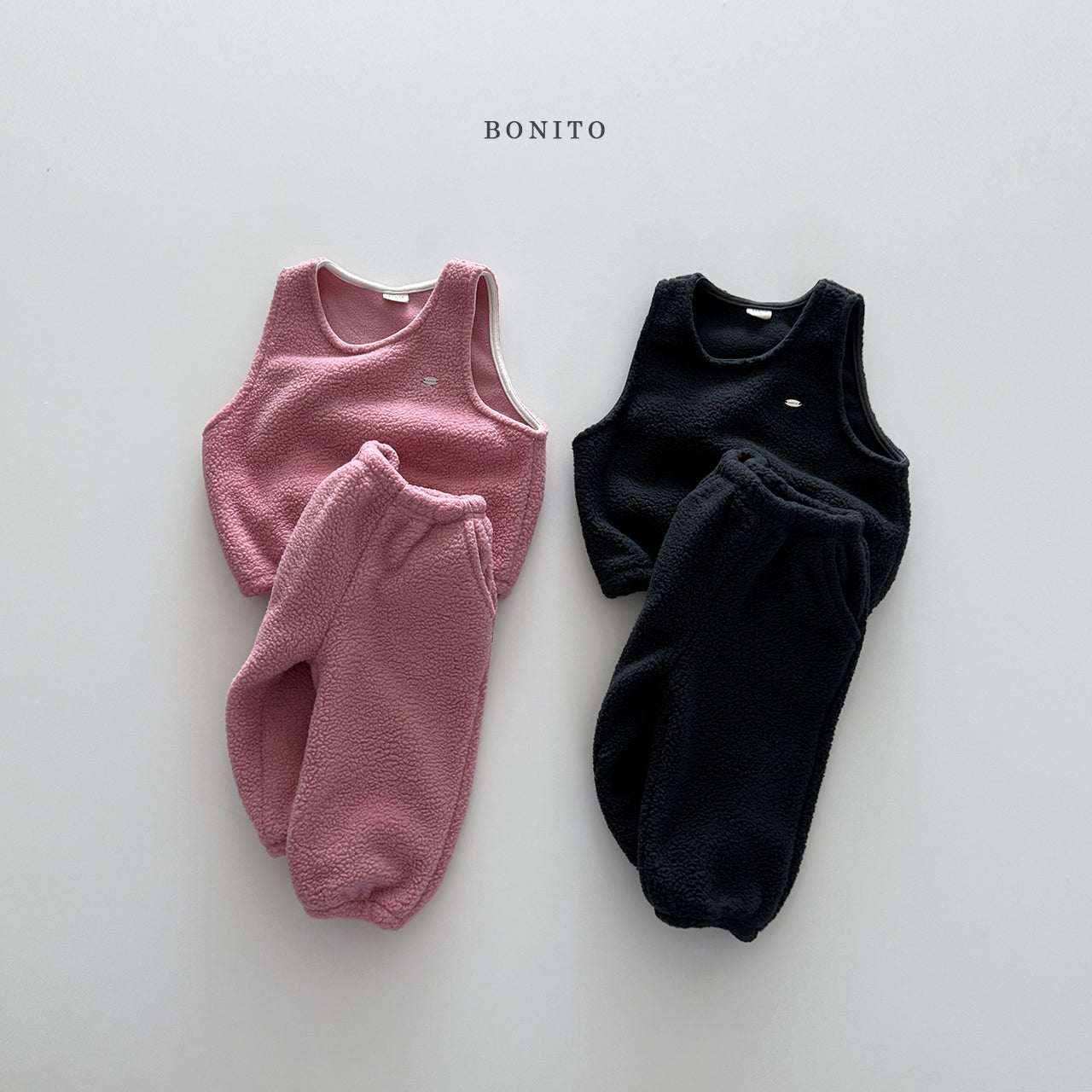 Bonito Fleece Vest Set
