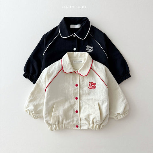 Play More Button-Up Jacket