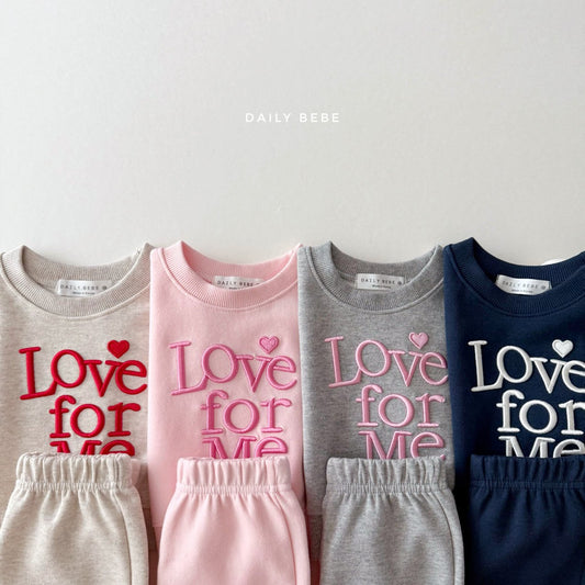 Love for Me Sweat Set