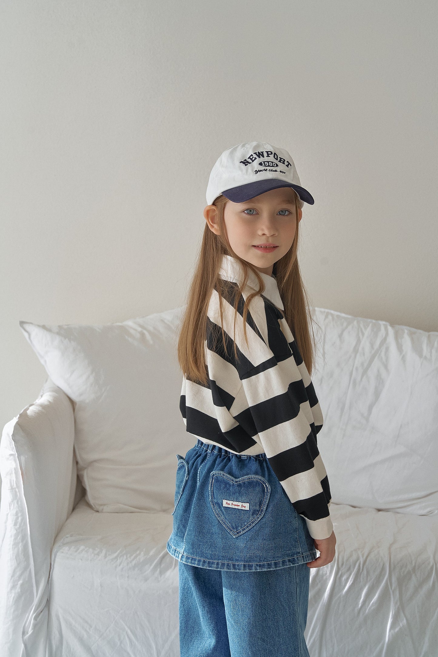 Wrap Heart Denim Jeans