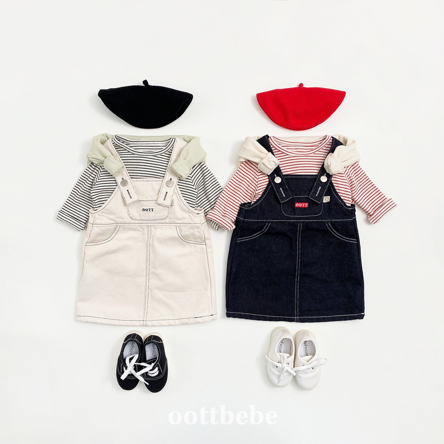 Moby Denim Overall Skirt