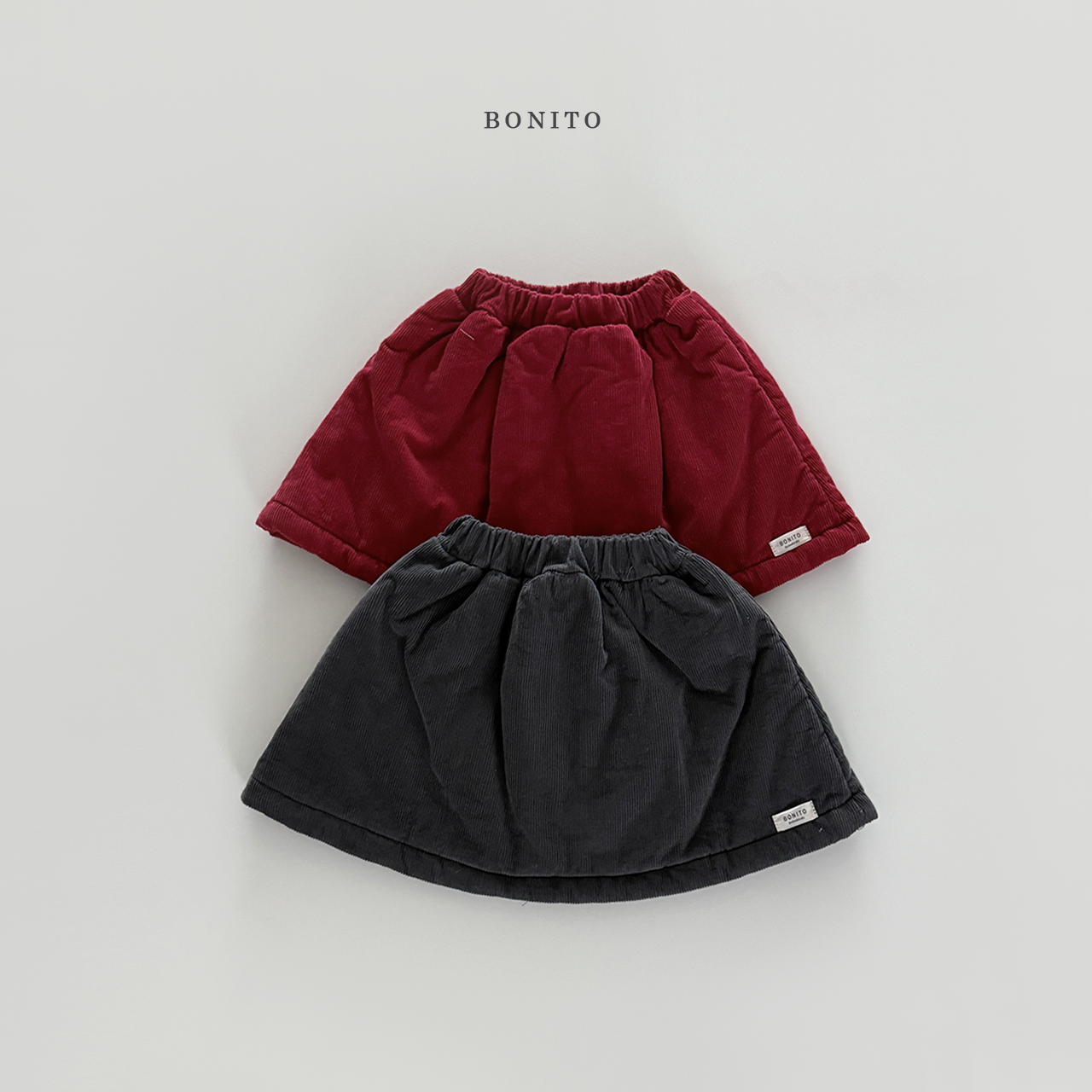 Corduroy Bonding Skirt