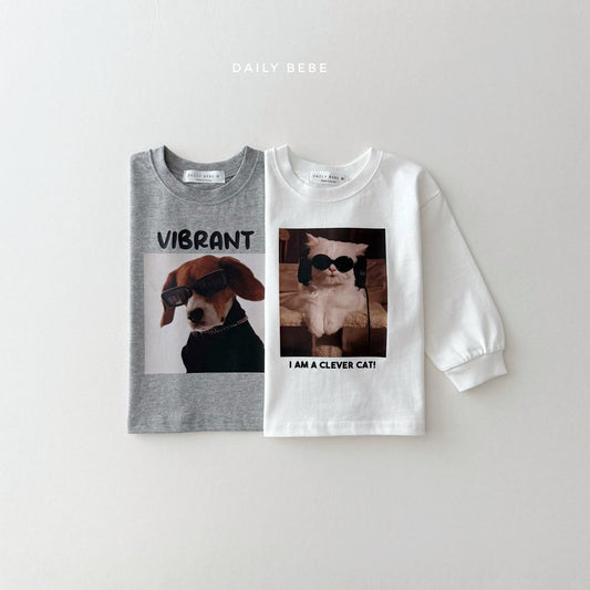 Sunglasses Graphic Long Sleeve Tee