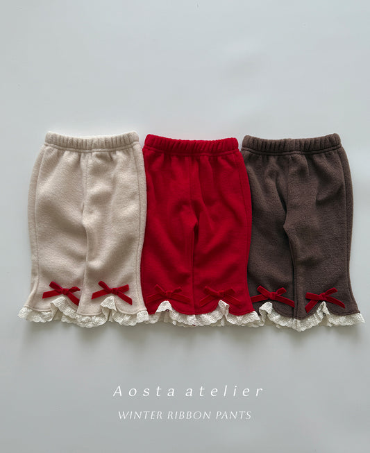Winter Ribbon Pants
