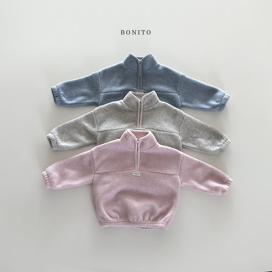 솜사탕 반집업 Cotton Candy Half Zip-up