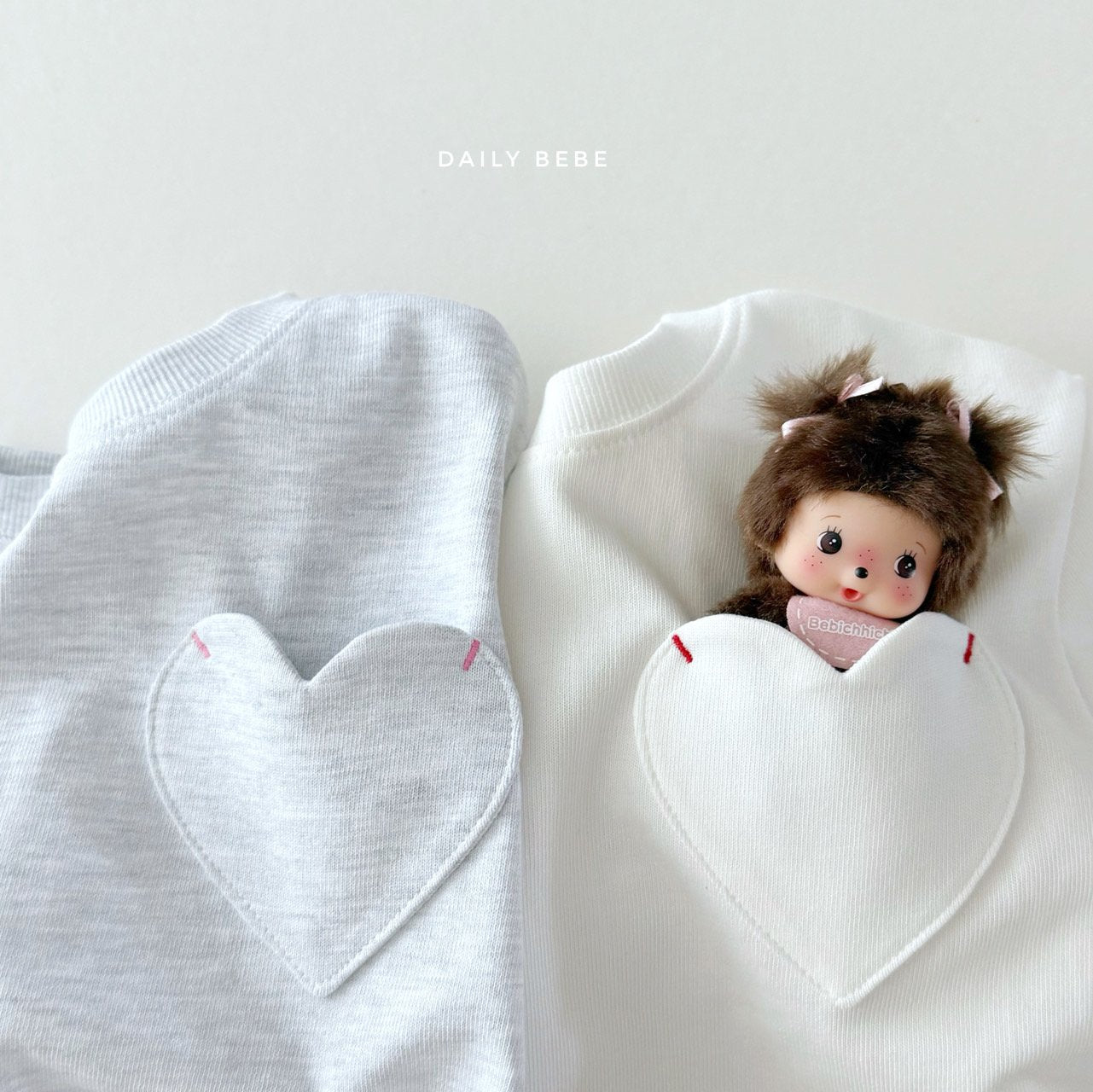 Heart Pocket Long Sleeve Tee
