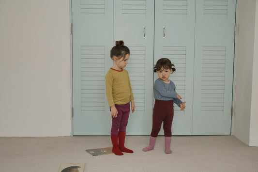 Supima Color Block Loungewear Set