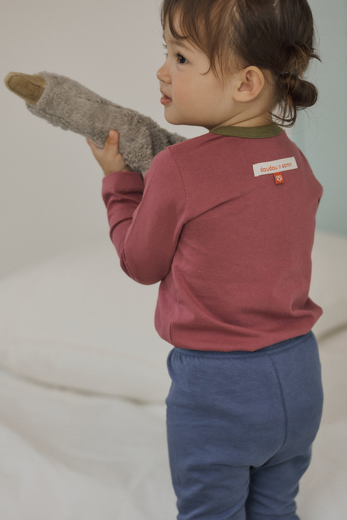 Supima Color Block Loungewear Set
