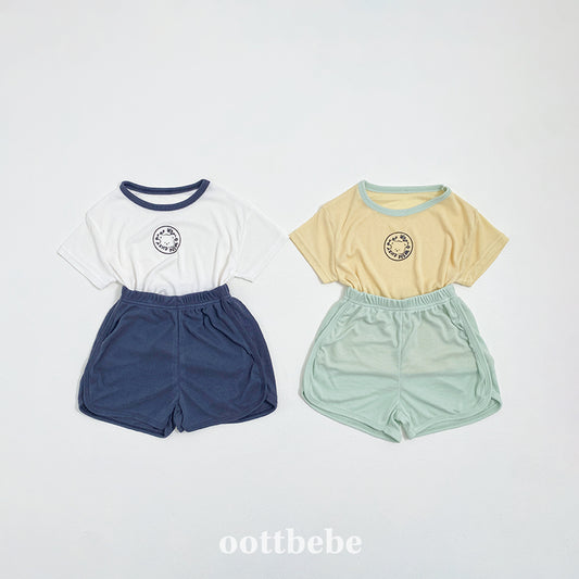 Sand Modal Ribbed Set