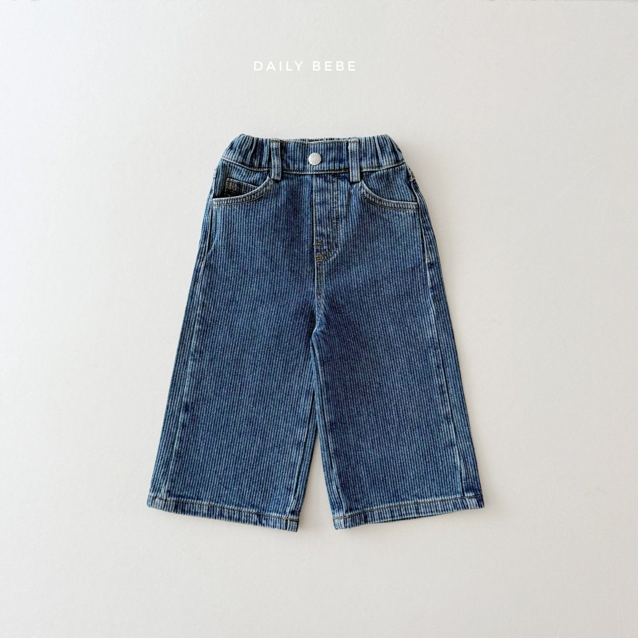 Fleece Denim Pants