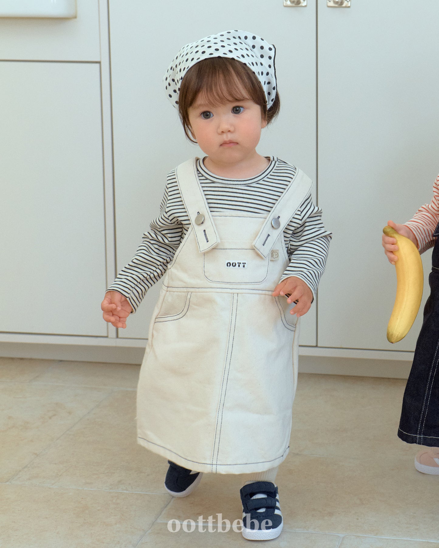 Moby Denim Overall Skirt