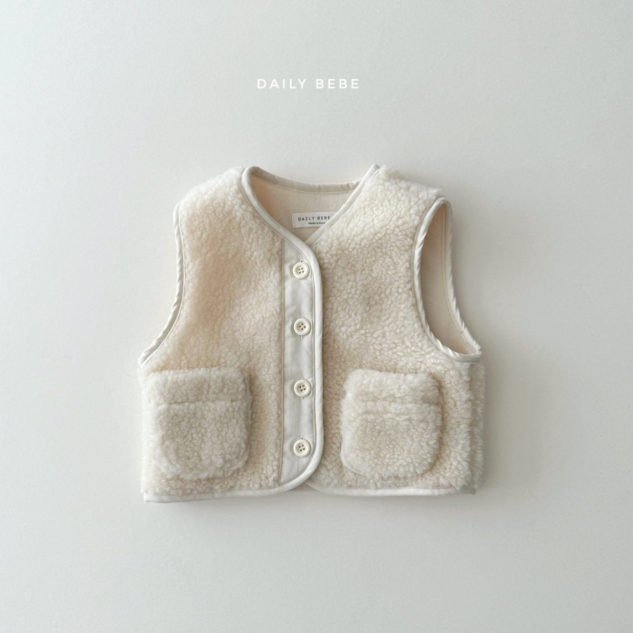 Teddy Fleece Vest