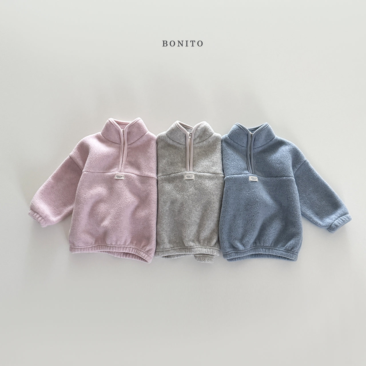 솜사탕 반집업 Cotton Candy Half Zip-up