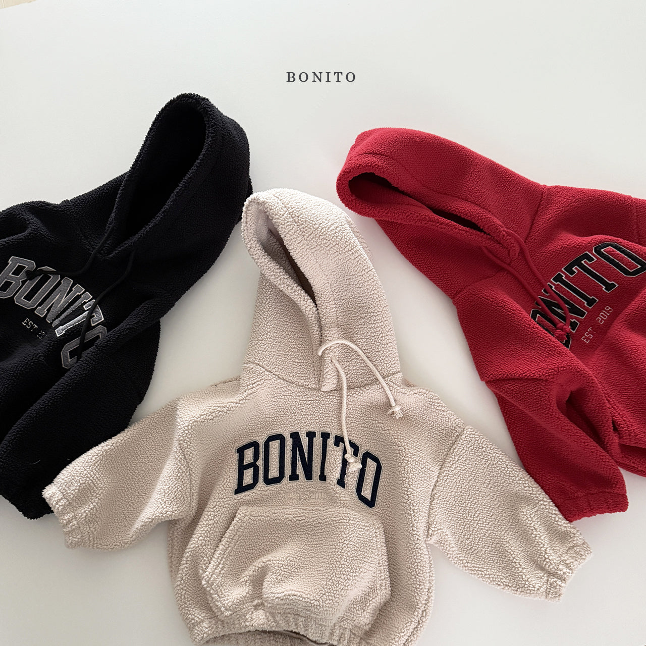 Mongle Bonito Fleece Hoodie (Family Matching Outfit)