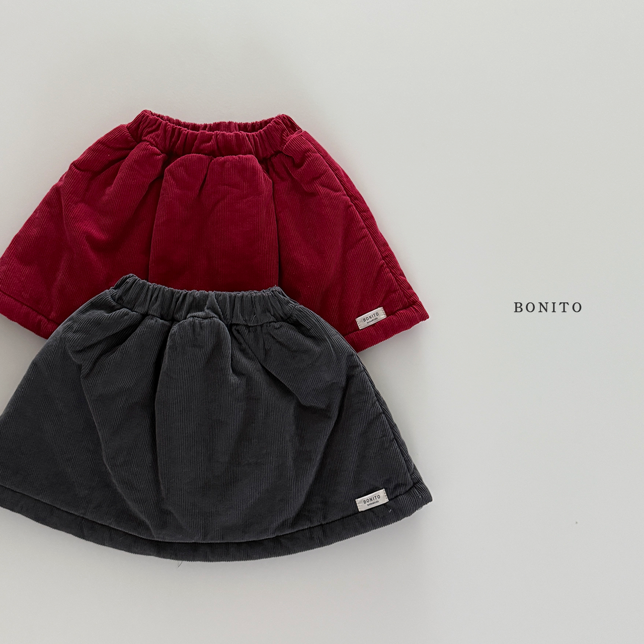 Corduroy Bonding Skirt