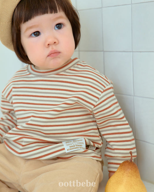 Caramel Stripe T-Shirt