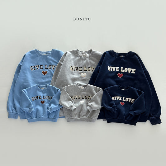 Give Love Sweatshirt (Family Matching Outfit)